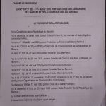 RAPPEL À LA POPULATION : L’OBTENTION DU PERMIS DE CONSTRUIRE EST OBLIGATOIRE